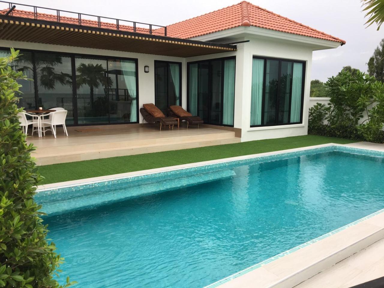 La Playa Beach Front Pool Villa Cha-Am,Huahin Puk Tian Extérieur photo
